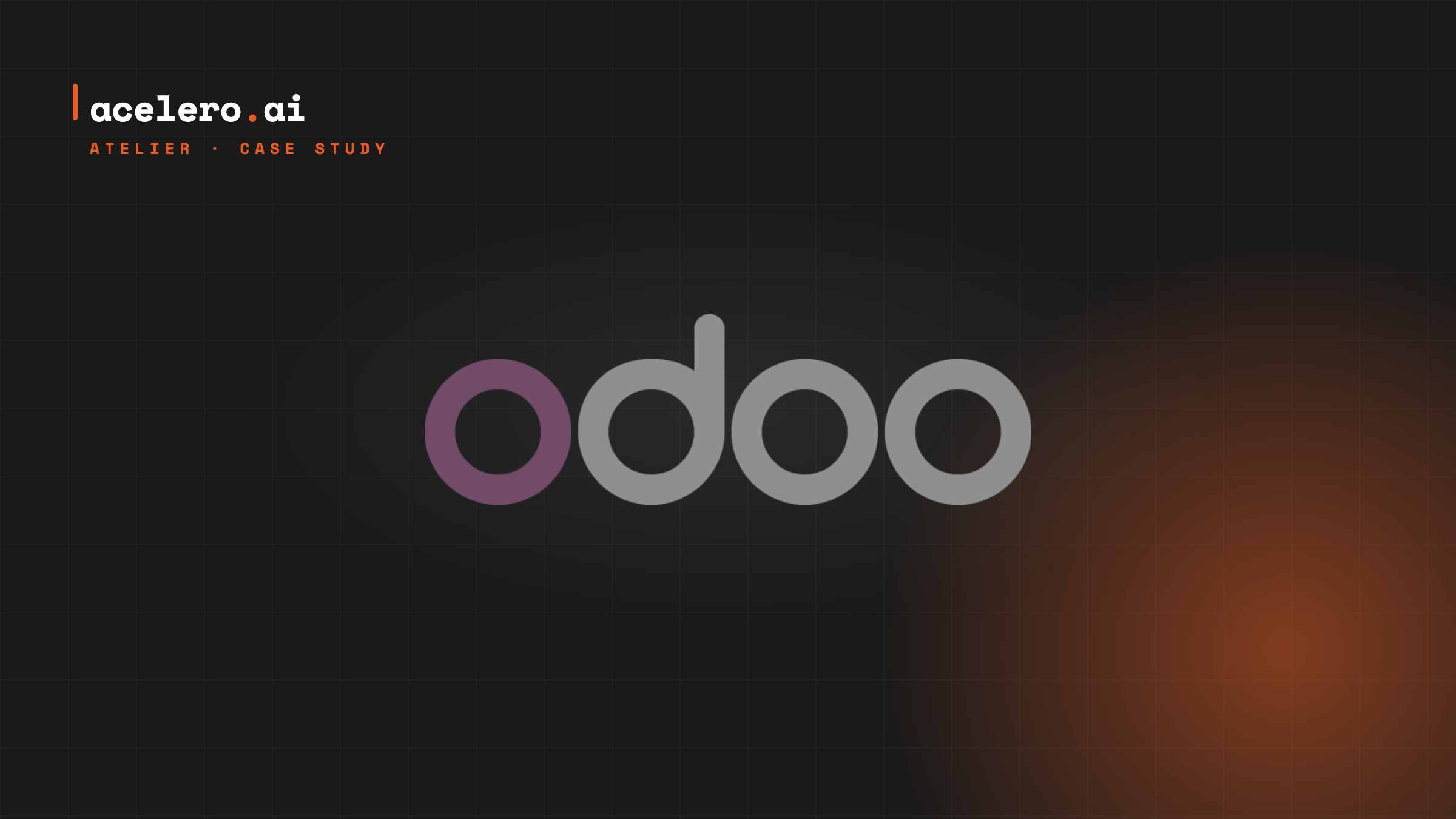 Odoo implementation — a real case study by acelero.ai